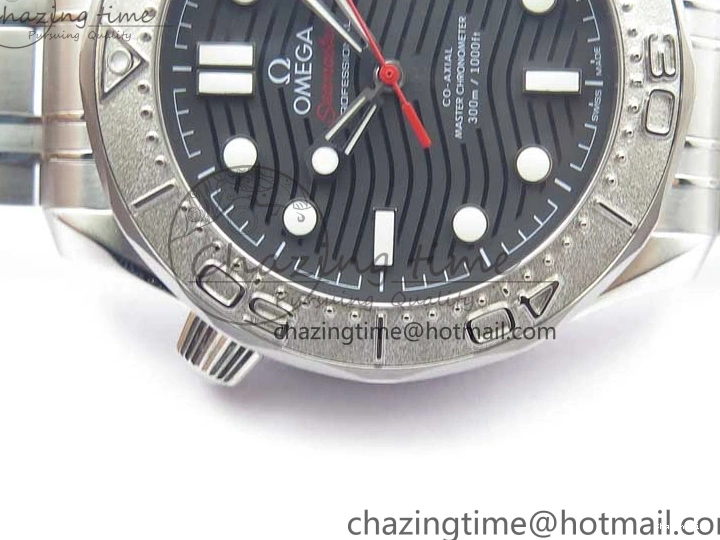 0108 Snug Seamaster Diver 300M Nekton VSF 1:1 Best Edition Black Dial on SS Bracelet A 7888